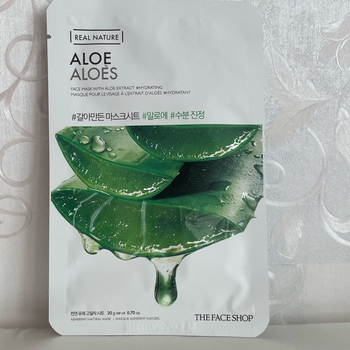 Real Nature Aloe face mask