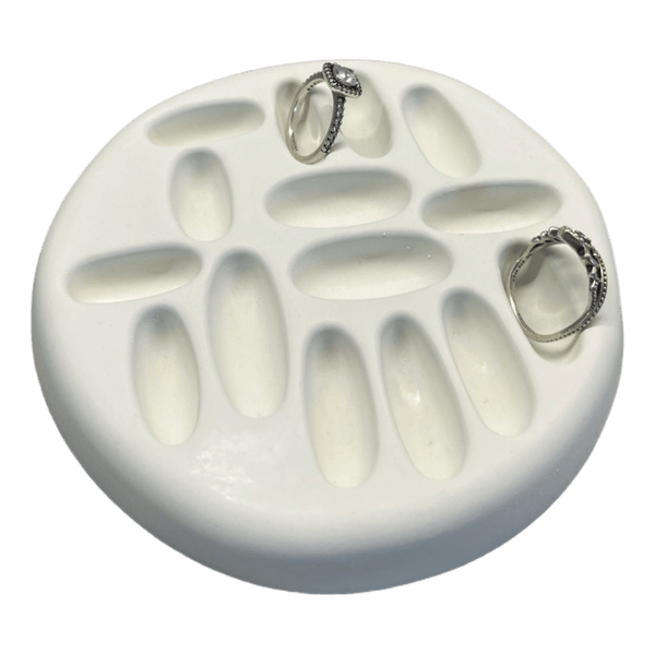White  jewelry tray