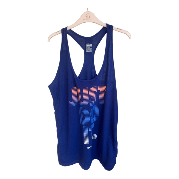 Blue Nike tank top Nike Dry fit tank top, loose fit, size M