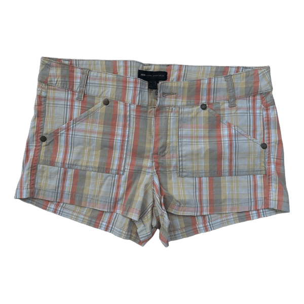 Mango plaid shorts