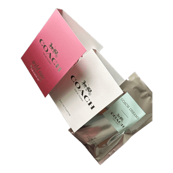 Coach perfume sample set