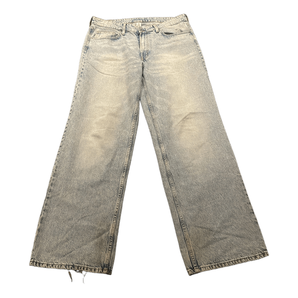 Lyseblå wide leg jeans