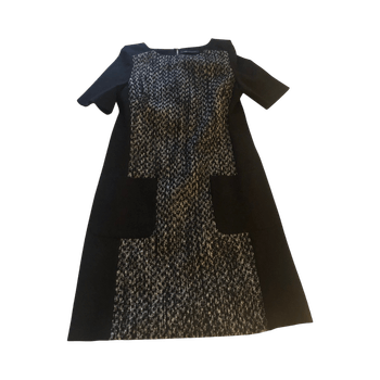 musta valkoinen mekko