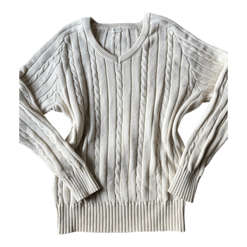 Luonnonvalkoinen Brandy Melville neule