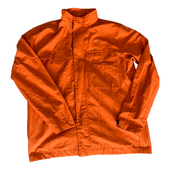 Orange Nike lightweight jacket