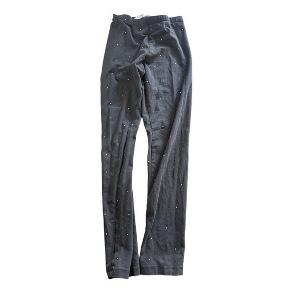 Grey cotton leggings