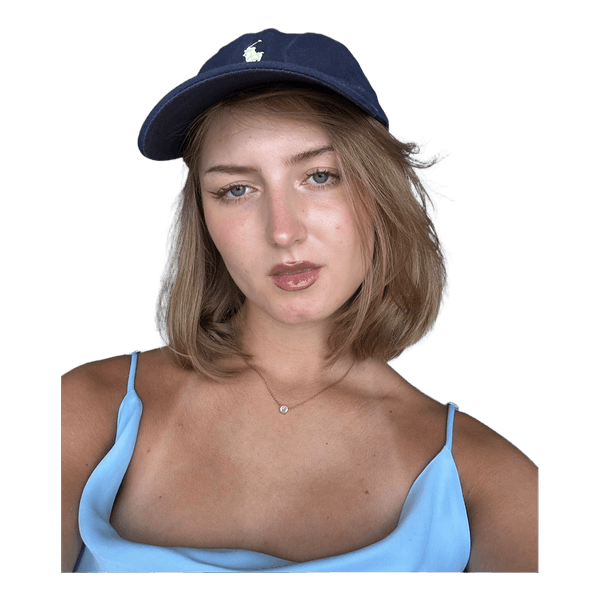 Navy blue baseball cap
