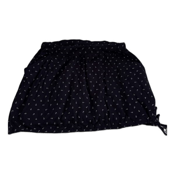 Anchor print mini skirt