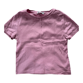 Pink basic top