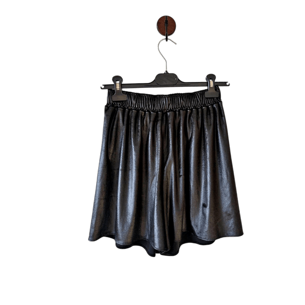 Lovin’ intimates shiny shorts , metallic black color