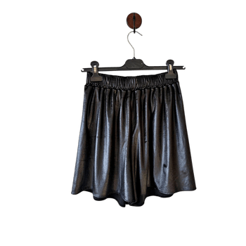 Lovin’ intimates shiny shorts , metallic black color