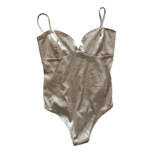 Gina Tricot satiinibody