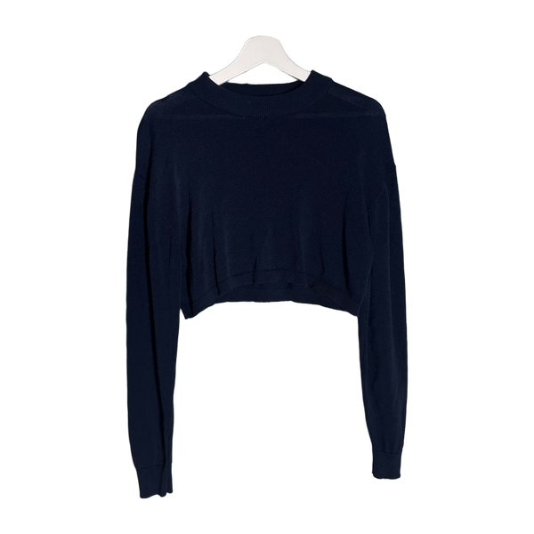 Cropped Long Sleeve Top Zara 