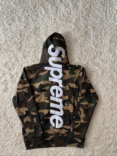 Supreme camouflage hættetrøje
