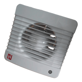 White plastic extract fan