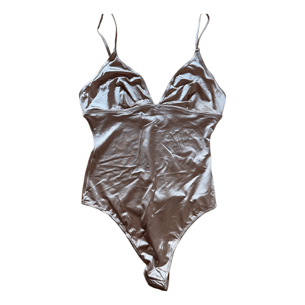 H&M satin bodysuit