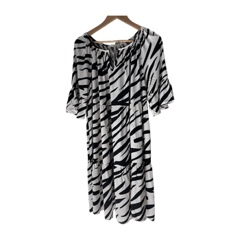 Zebra print summer dress italiasta