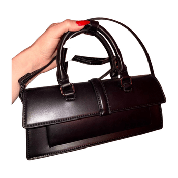 Black handbag ZARA