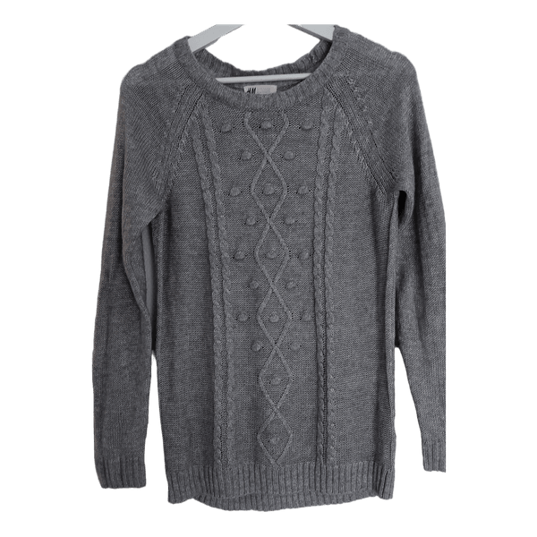 H&M harmaa neulepaita