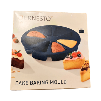 Silicone cake baking mould