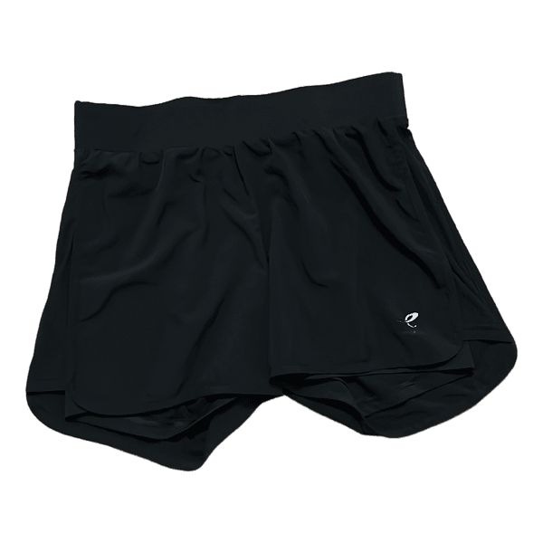 Black sports shorts