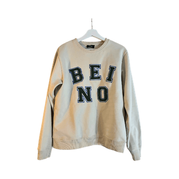 Bille beino beige collegepaita