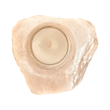 ”Salt Stone” Candle Holder