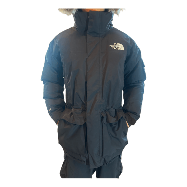Black North Face parka