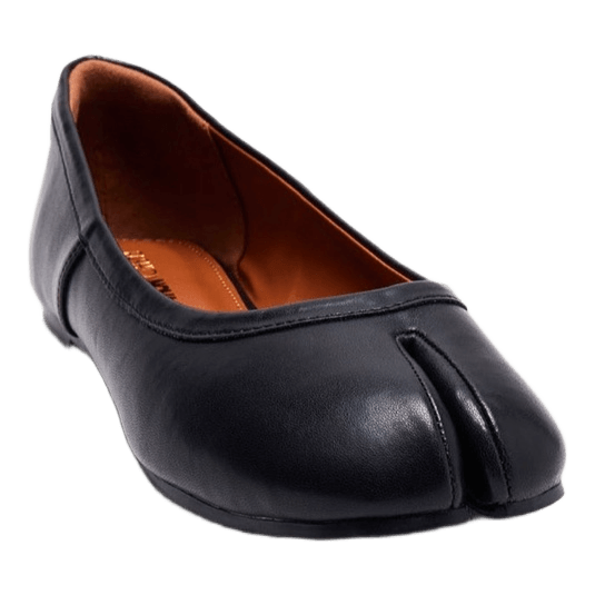 Black Tabi Flats