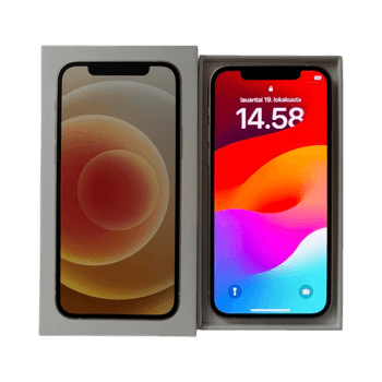iPhone 12, 64 Gt – Valkoinen