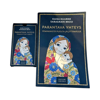 Parantava yhteys kirja ja kortit