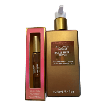 Victoria’s Secret Bombshell Bronze perfume & body lotion