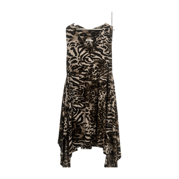 Leopard-kuvioinen mekko