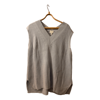 Light blue knit vest