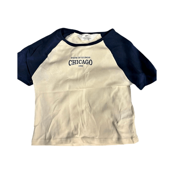 H&M Chicago raglan top