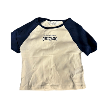 H&M Chicago raglan top