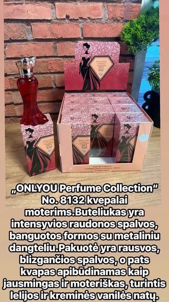 Onlyou saldus / gaivus kvapai moterims 30 ml pasirinktinai