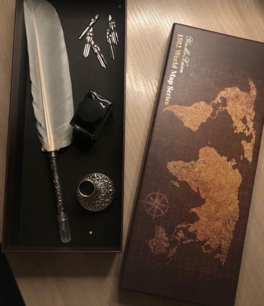 kalligraafia sulekomplekt