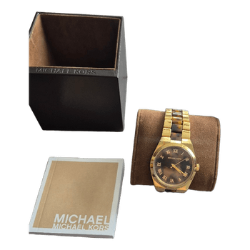 Michael Kors aukso spalvos laikrodis