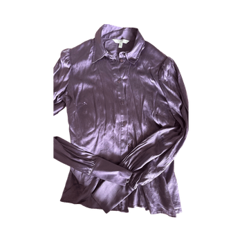 Violetti silkkipaita