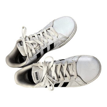 White Adidas sneakers