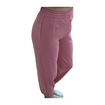 Vaaleanpunaiset collegehousut S – rennot / arki / streetwear