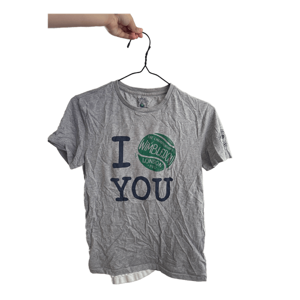 Grå Wimbledon t-shirt
