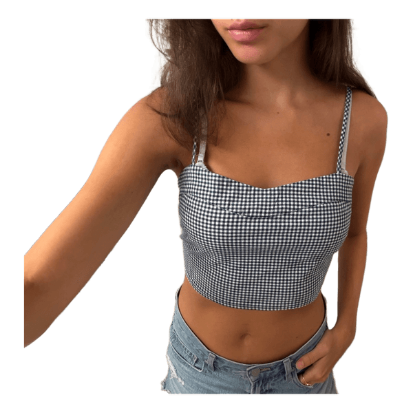 Gingham crop top