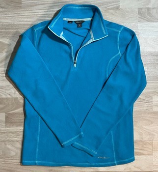 Blue Eddie Bauer fleece