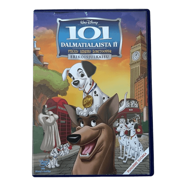 101 dalmatialaista 2 DVD