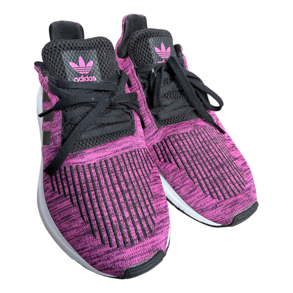 Adidas pink black sneakers