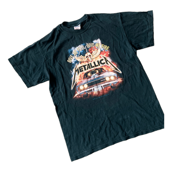 Musta Metallica t-paita
