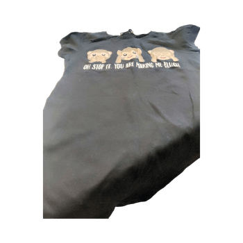 Black graphic t-shirt