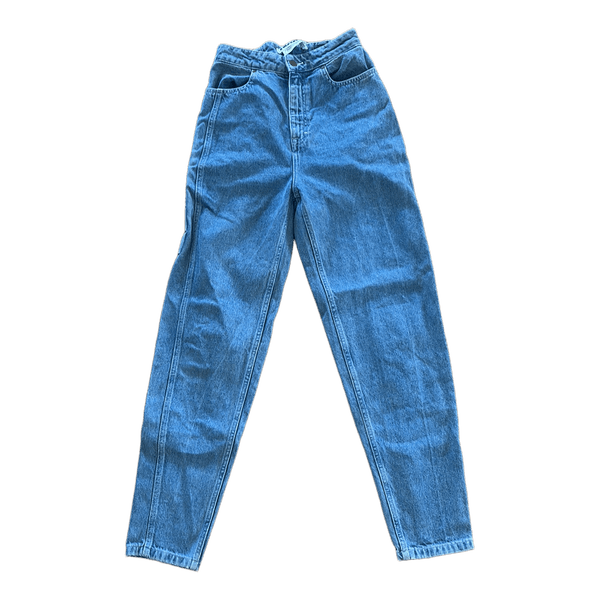 Blå denim jeans